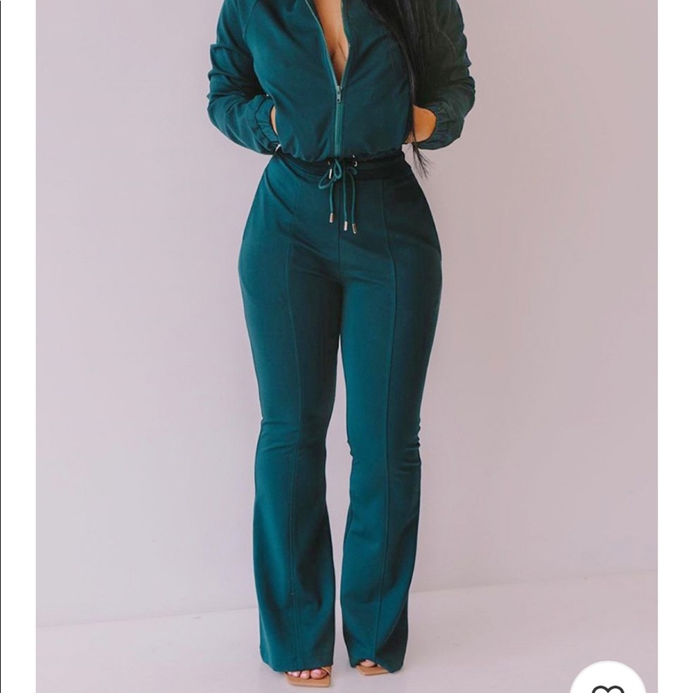 Sweatsuit outfit - Emerald Green